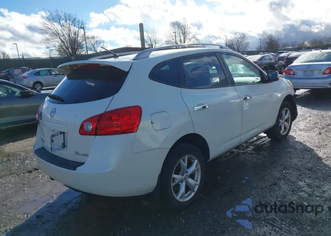 2010 Nissan Rogue Sl из США, поврежденный, VIN JN8AS5MV9AW601007
